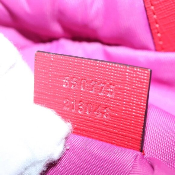 GUCCI GG Supreme Sherry Line Backpack PVC Beige Rainbow 550775 Auth 112335V - Picture 2 of 14